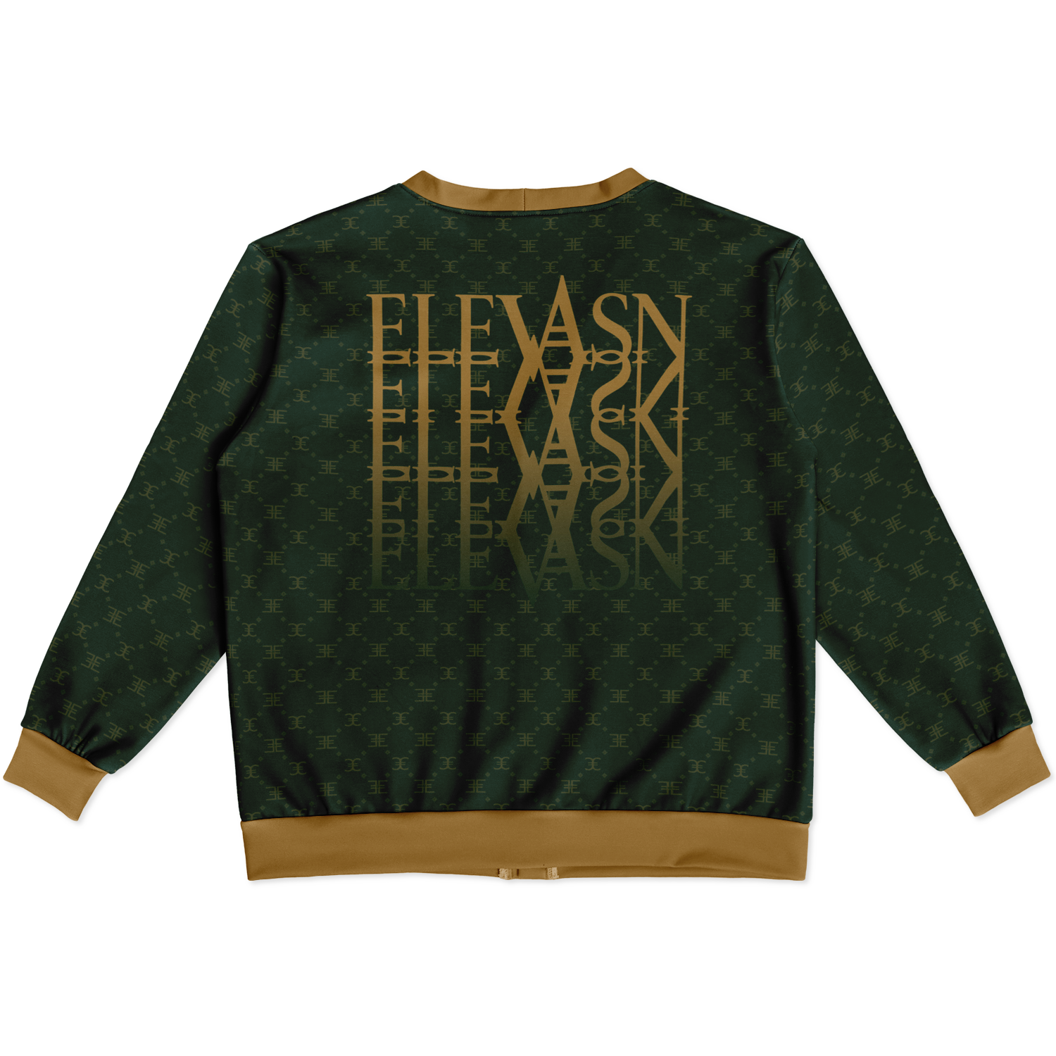 ELEVASN Heritage Cardigan - Emerald Gold Edition