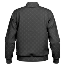 ELEVASN Quiet Signal Varsity Jacket - Charcoal Noir Edition