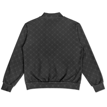 ELEVASN Quiet Signal Varsity Jacket - Charcoal Noir Edition