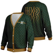 ELEVASN Heritage Cardigan - Emerald Gold Edition