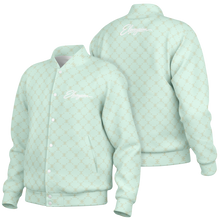 ELEVASN Aura Varsity Jacket - Mint Signal Edition