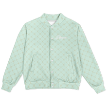 ELEVASN Aura Varsity Jacket - Mint Signal Edition