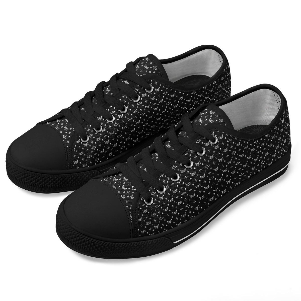 3LEVASN Chakra Frequency Low-Tops