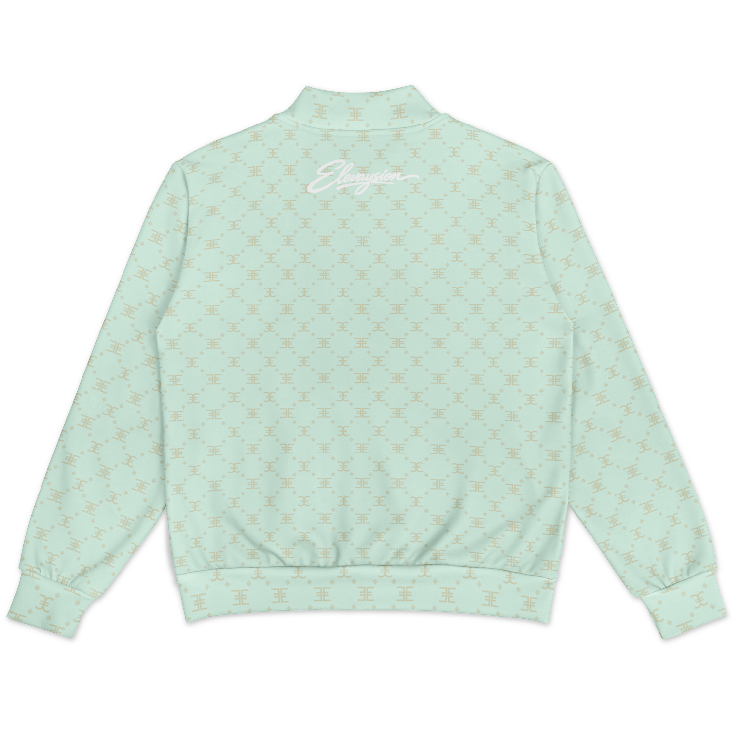 ELEVASN Aura Varsity Jacket - Mint Signal Edition
