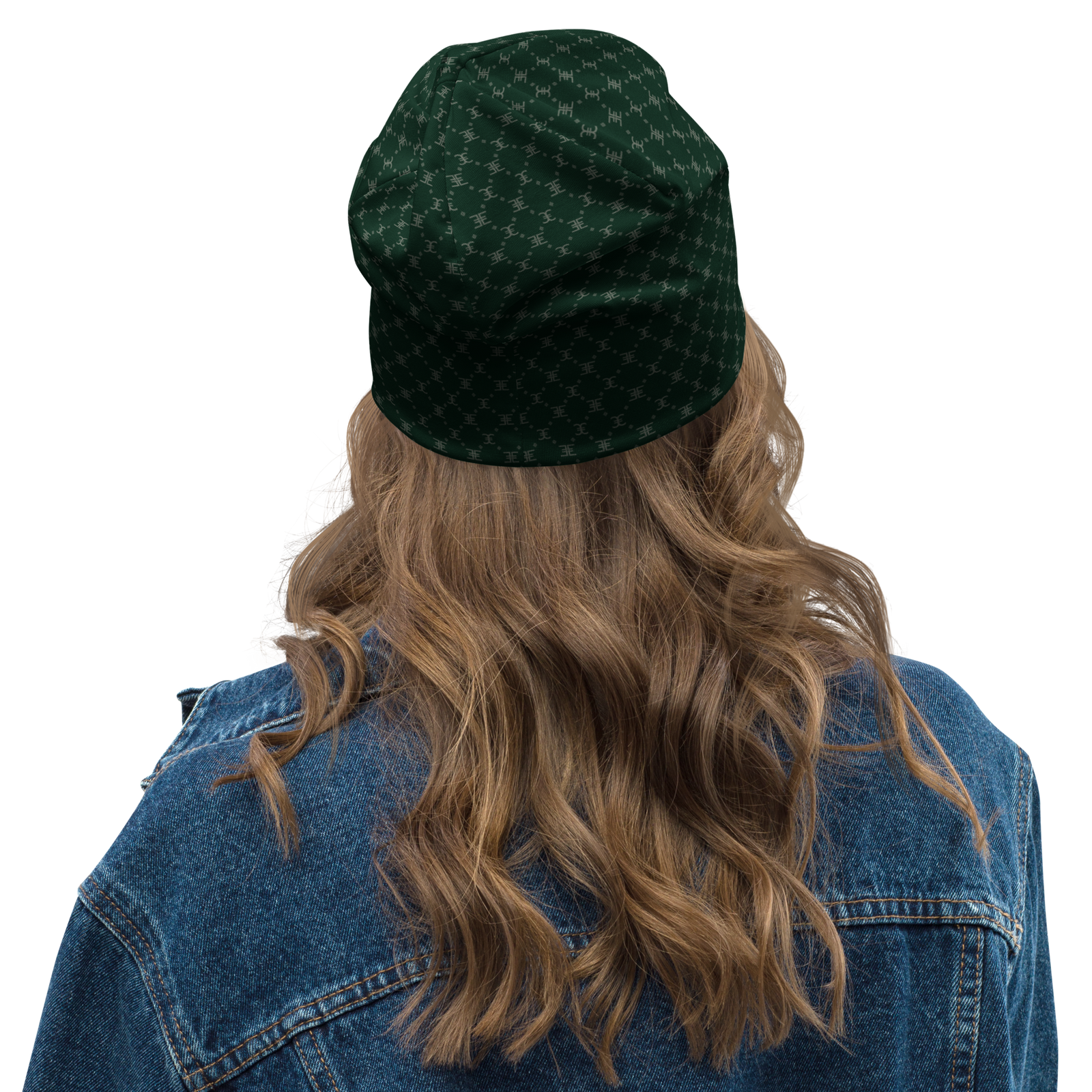 ELEVASN Signature Beanie - Forest Monogram