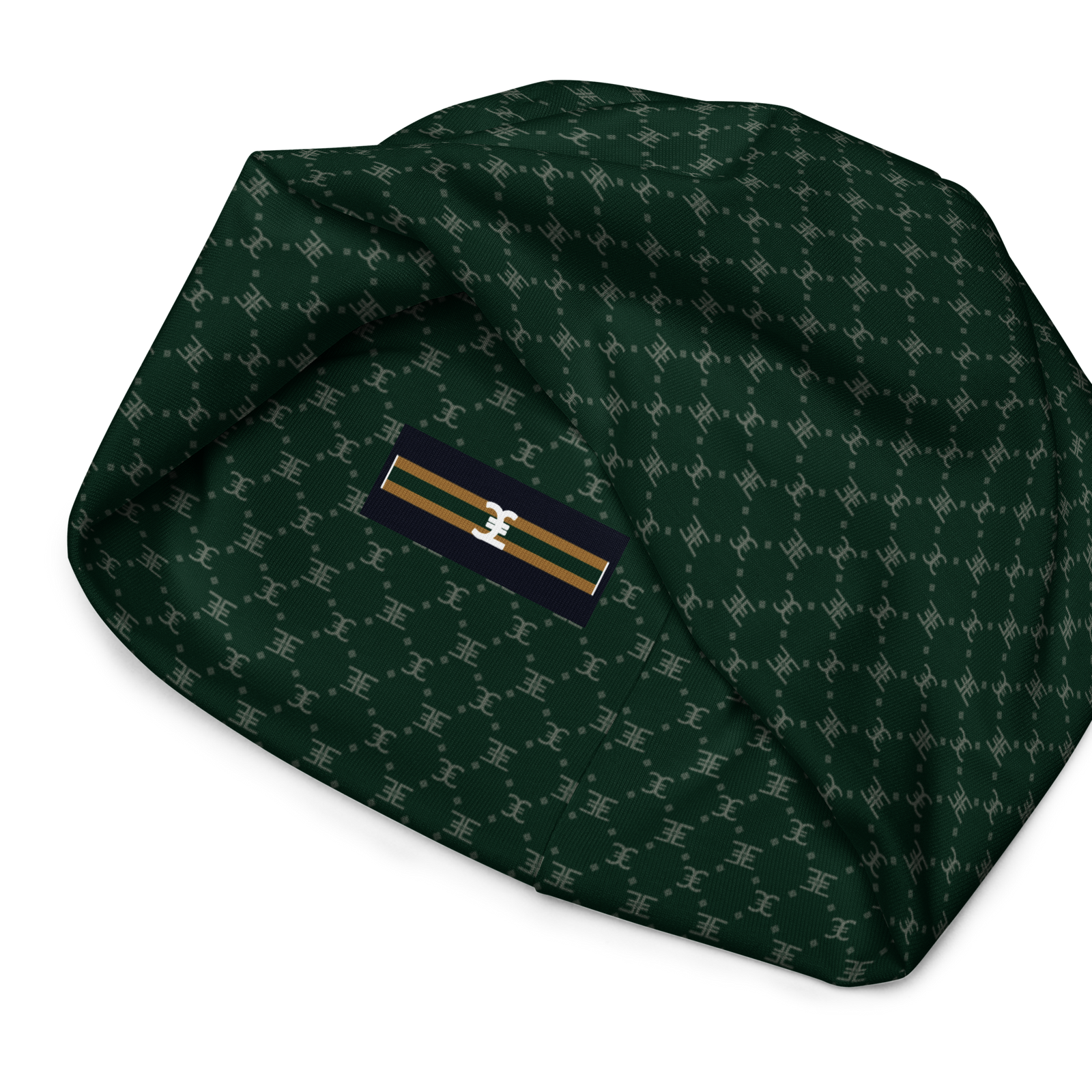 ELEVASN Signature Beanie - Forest Monogram