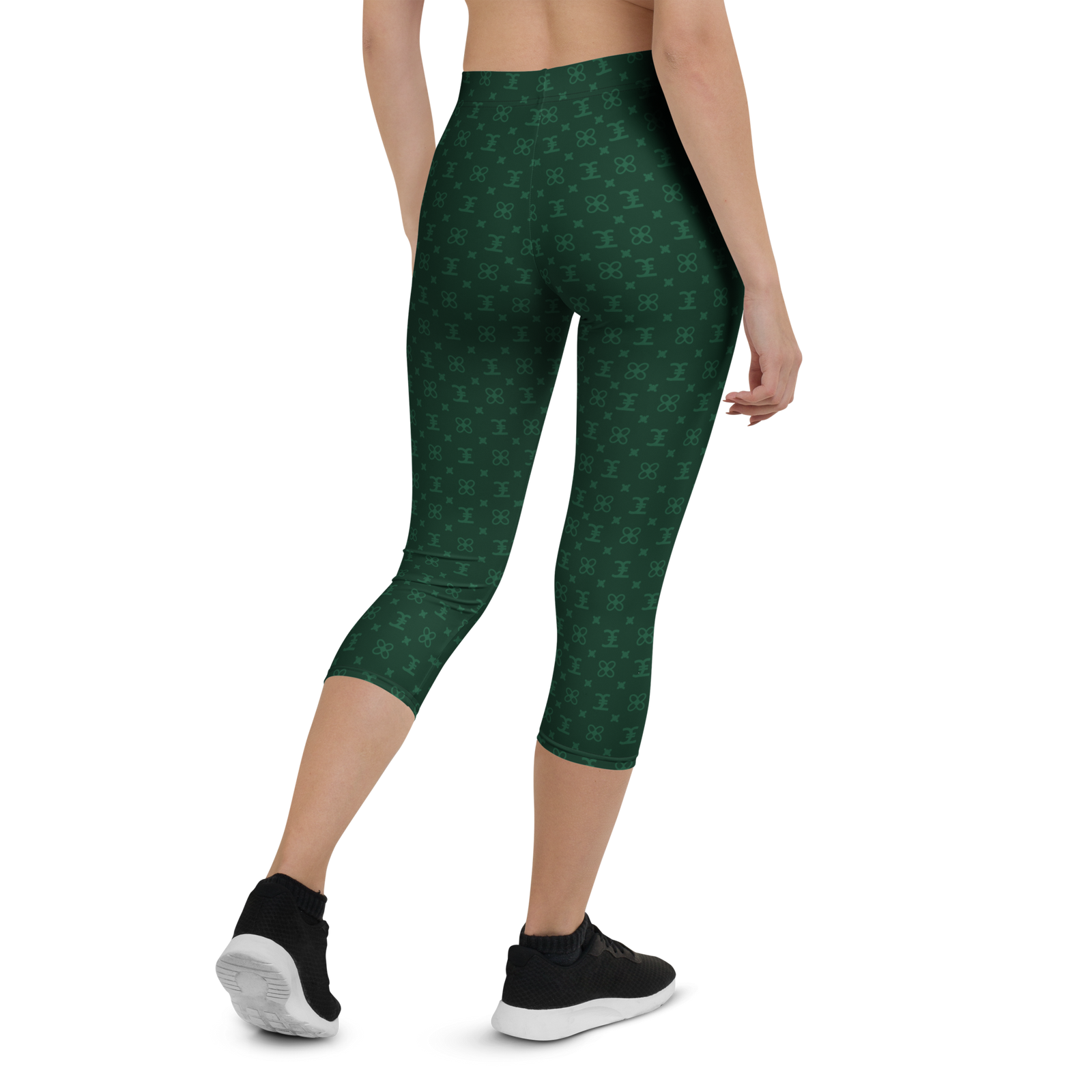 Elevasn Motion Leggings - Emerald Monogram Edition
