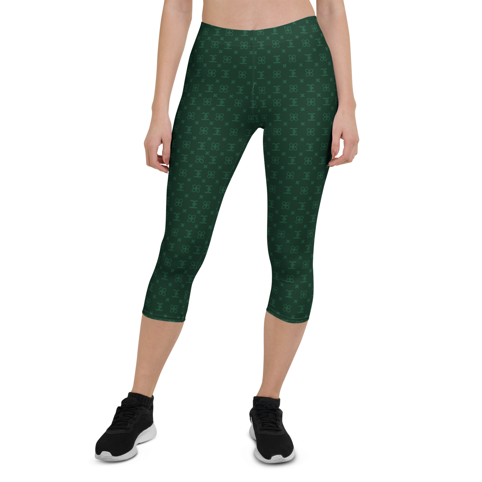 Elevasn Motion Leggings - Emerald Monogram Edition