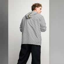 Monochrome Matrix Zip Jacket - Signature Collection