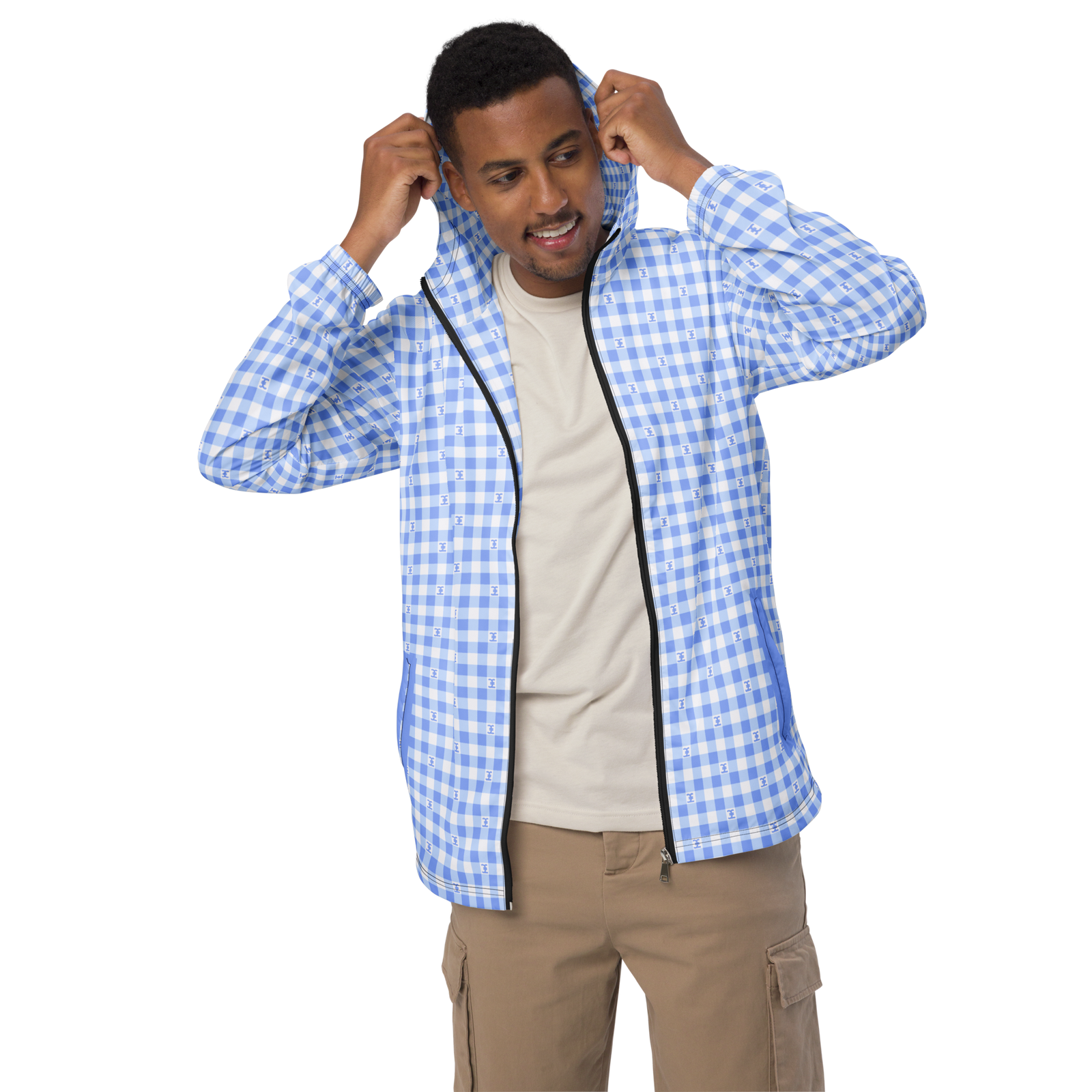 Azure Rise Zip Windbreaker - Horizon Collection