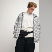 Monochrome Matrix Zip Jacket - Signature Collection