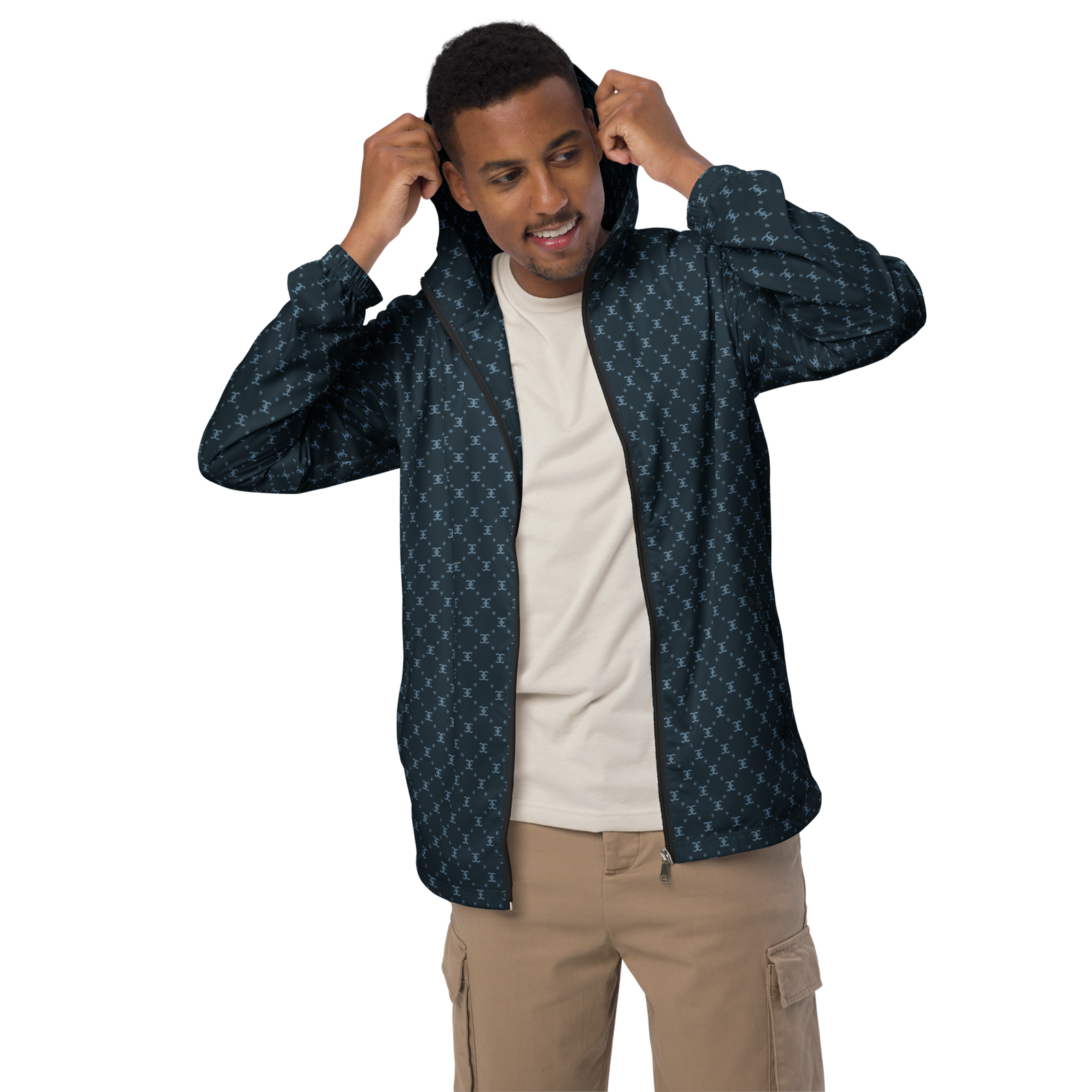 Midnight Grid Zip Jacket - Signature Collection