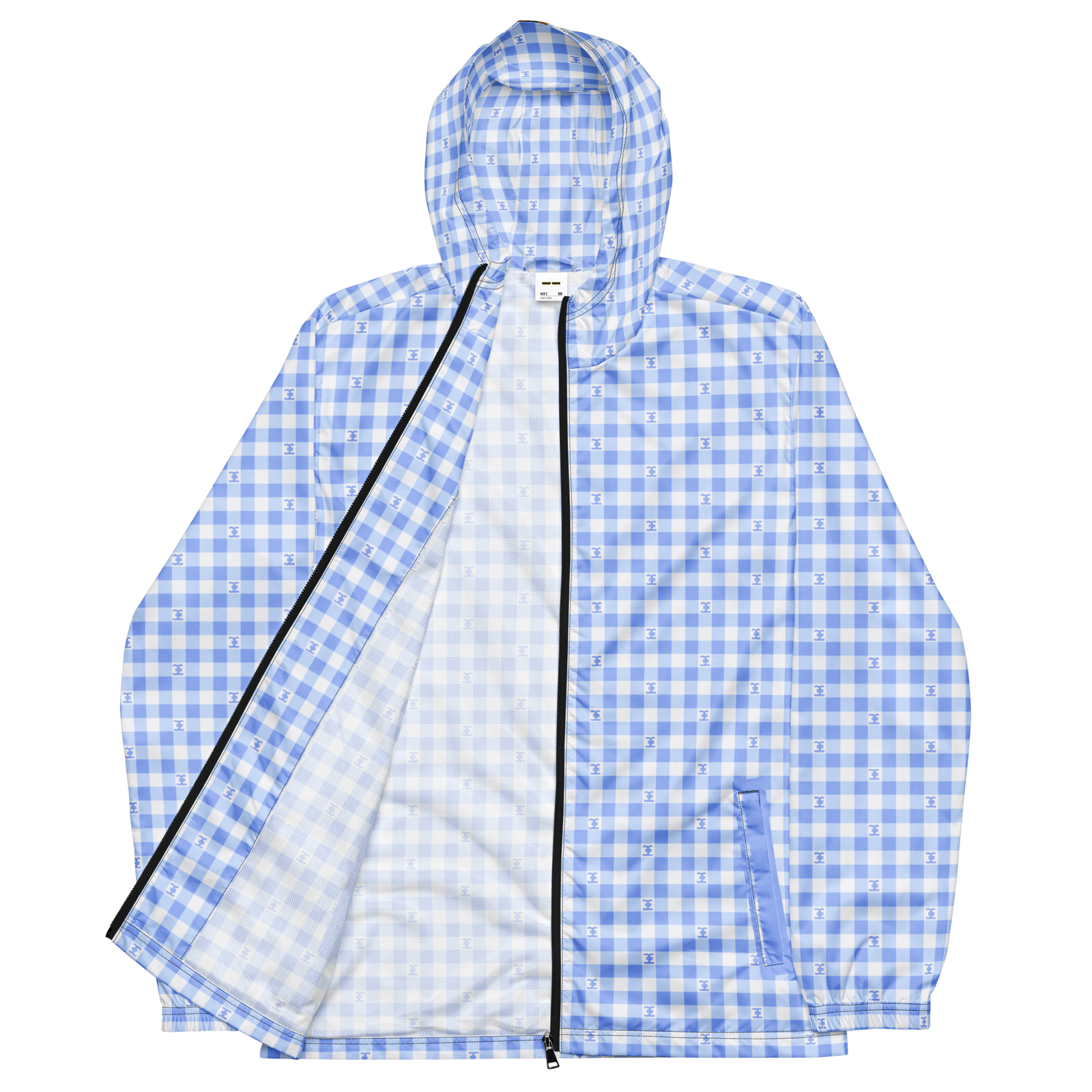 Azure Rise Zip Windbreaker - Horizon Collection