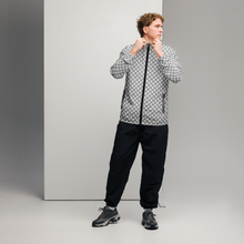 Monochrome Matrix Zip Jacket - Signature Collection