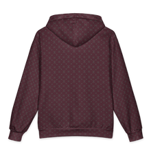 ELEVASN Signal Hoodie - Burgundy Monogram Edition