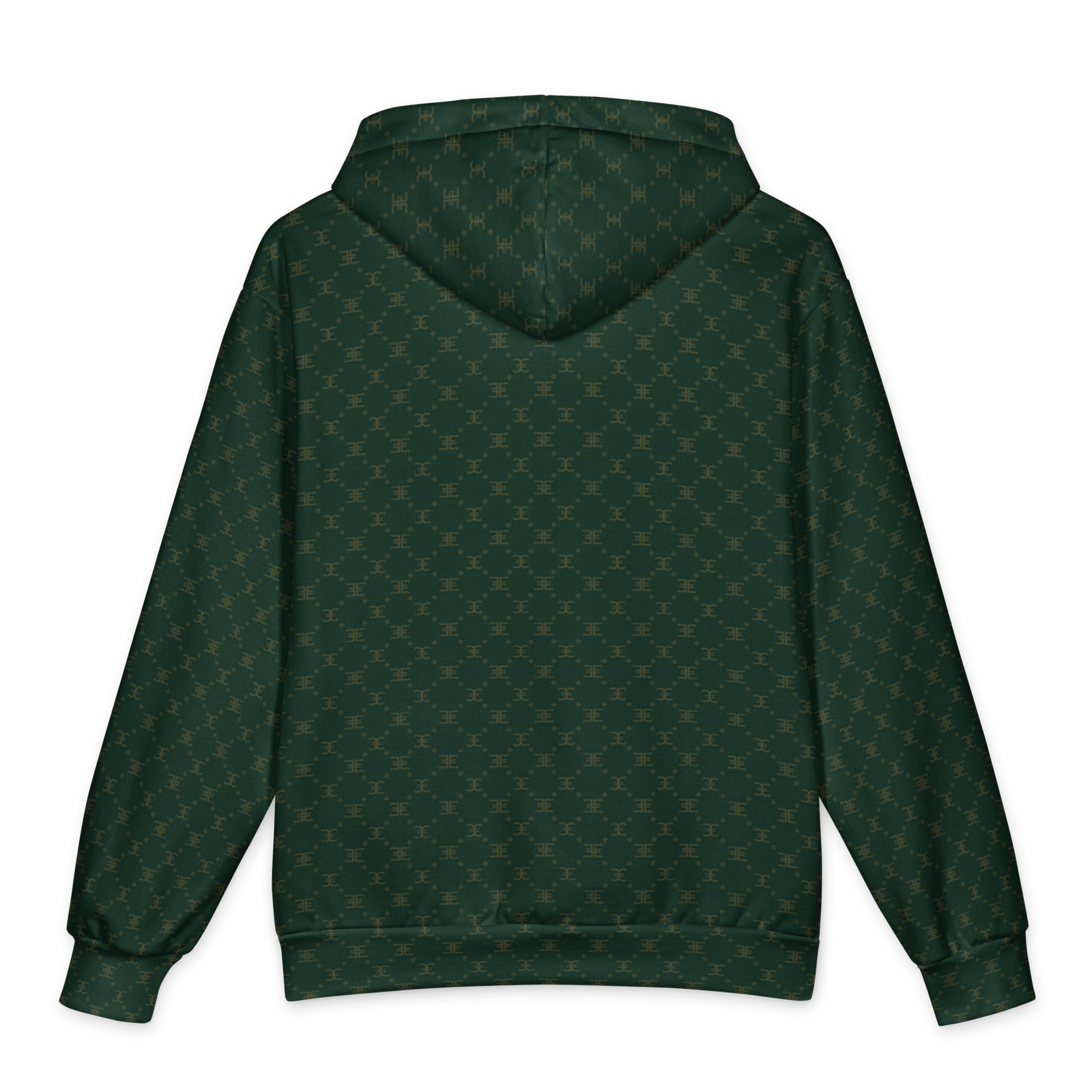 ELEVASN Signature Hoodie - Emerald Monogram Edition