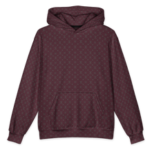 ELEVASN Signal Hoodie - Burgundy Monogram Edition