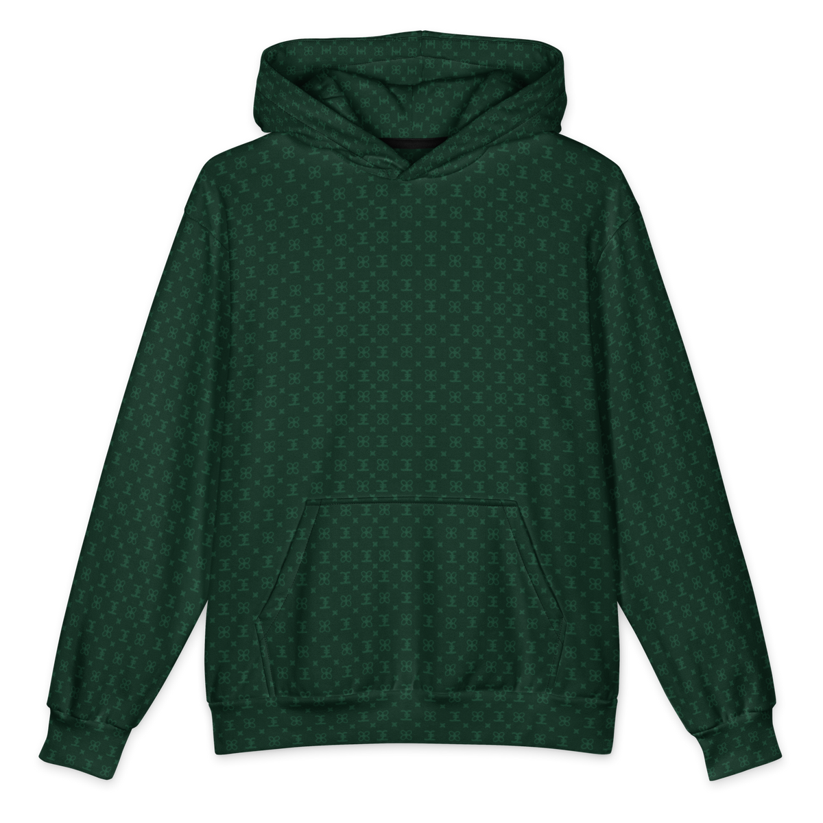 ELEVASN Signal Hoodie - Emerald Monogram Edition