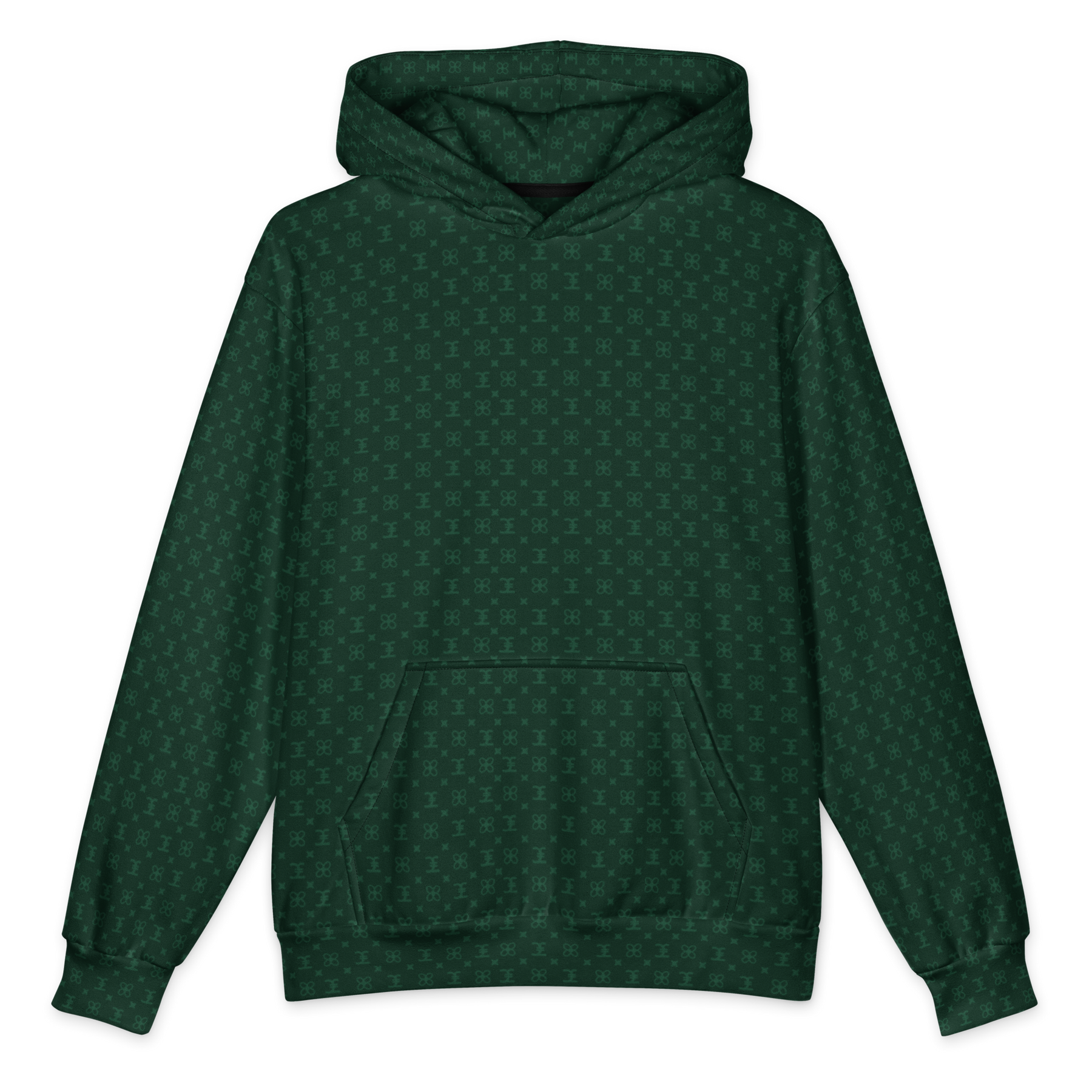 ELEVASN Signal Hoodie - Emerald Monogram Edition