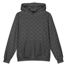 ELEVASN Quiet Signal Hoodie - Charcoal Monogram Edition
