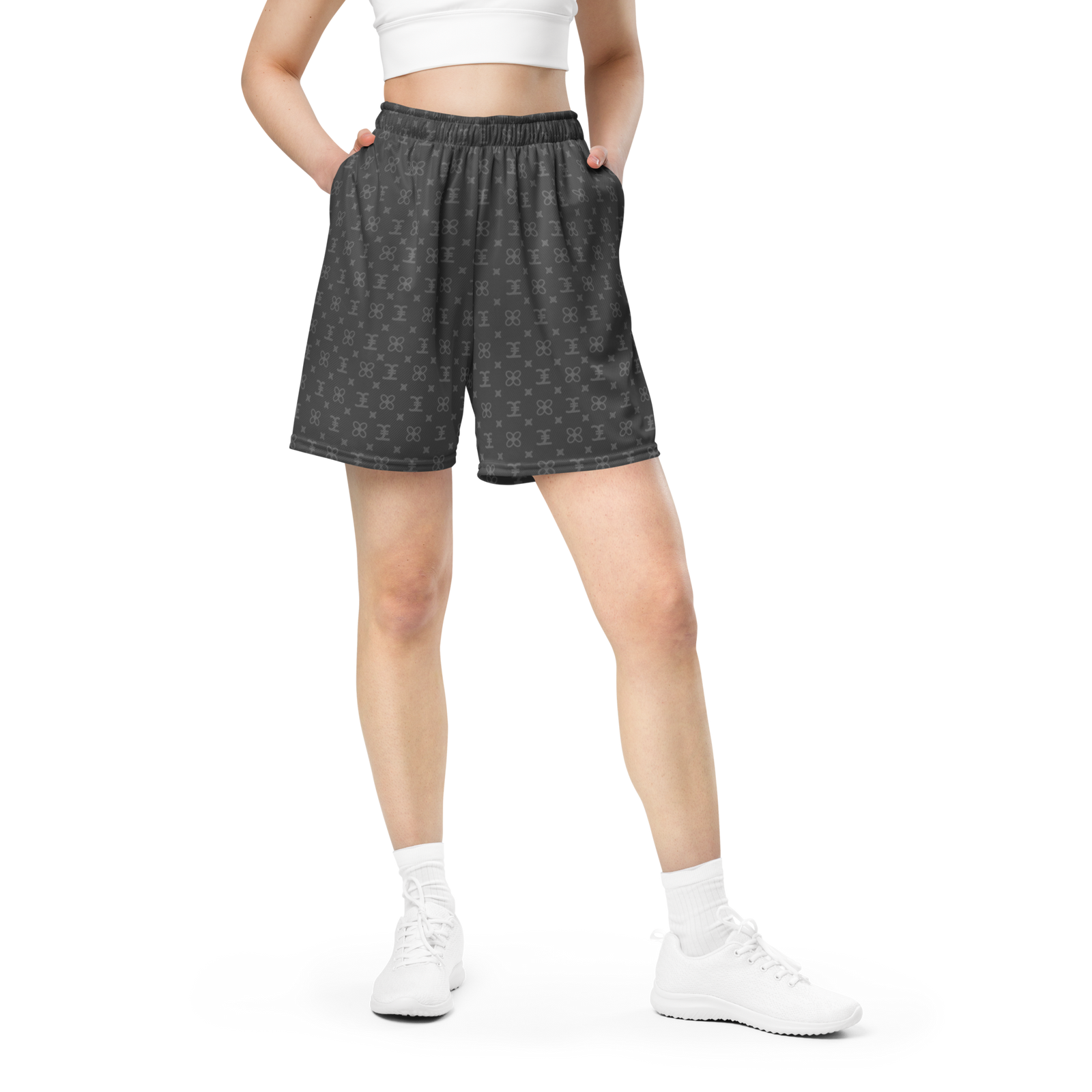 Elevasn Core Motion Shorts - Obsidian Monogram Edition