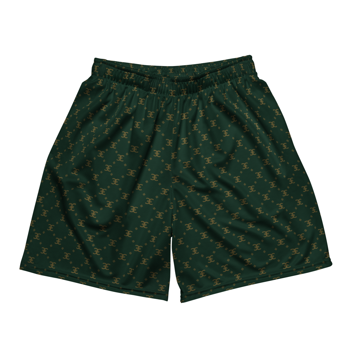 Elevasn Motion Shorts - Emerald Pattern Edition