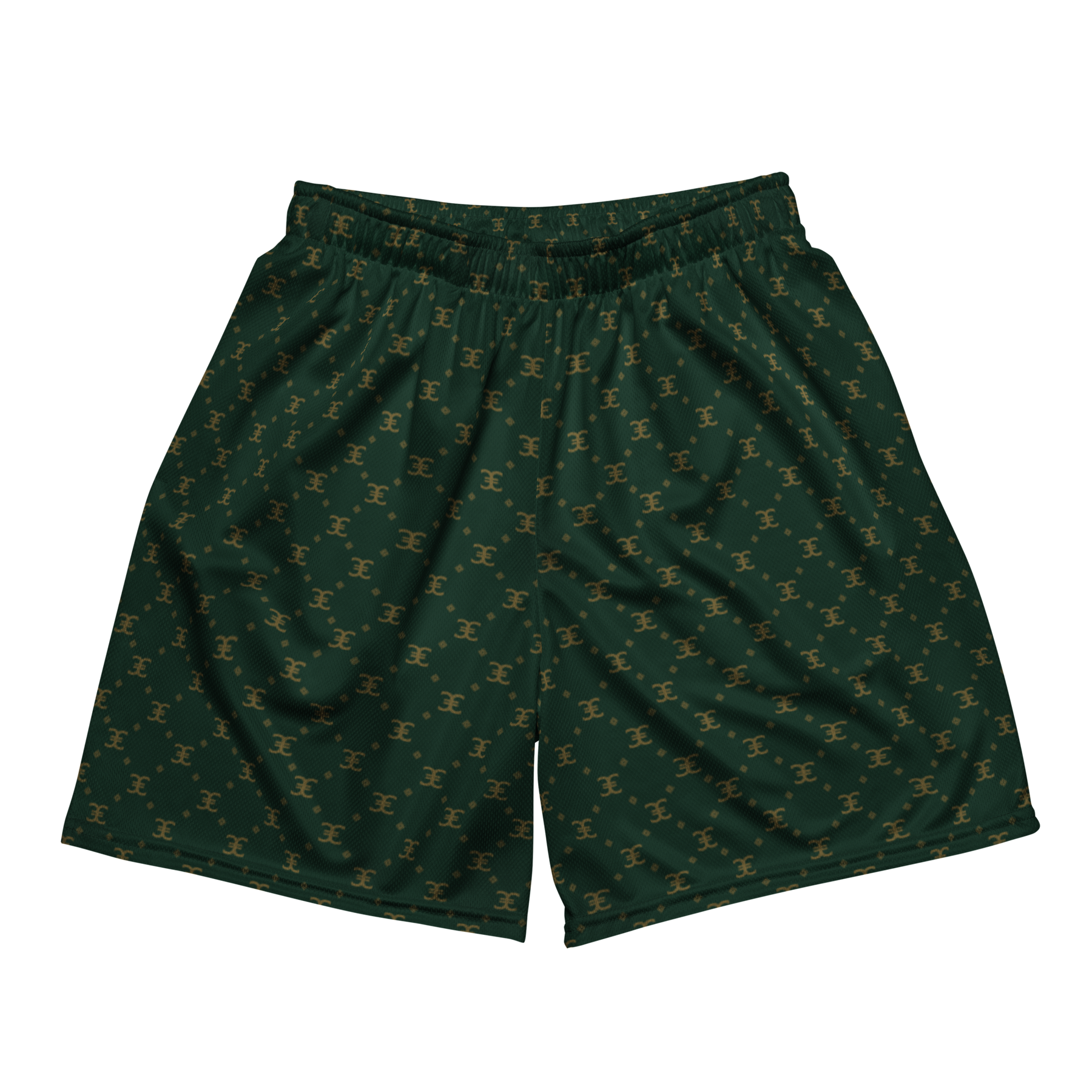 Elevasn Motion Shorts - Emerald Pattern Edition