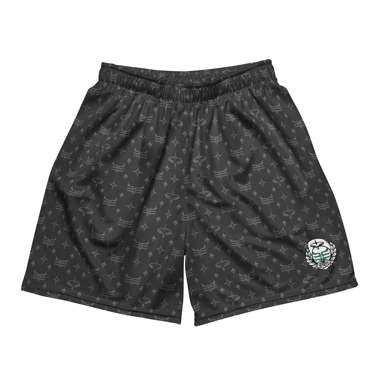 Elevasn Core Motion Shorts - Obsidian Monogram Edition