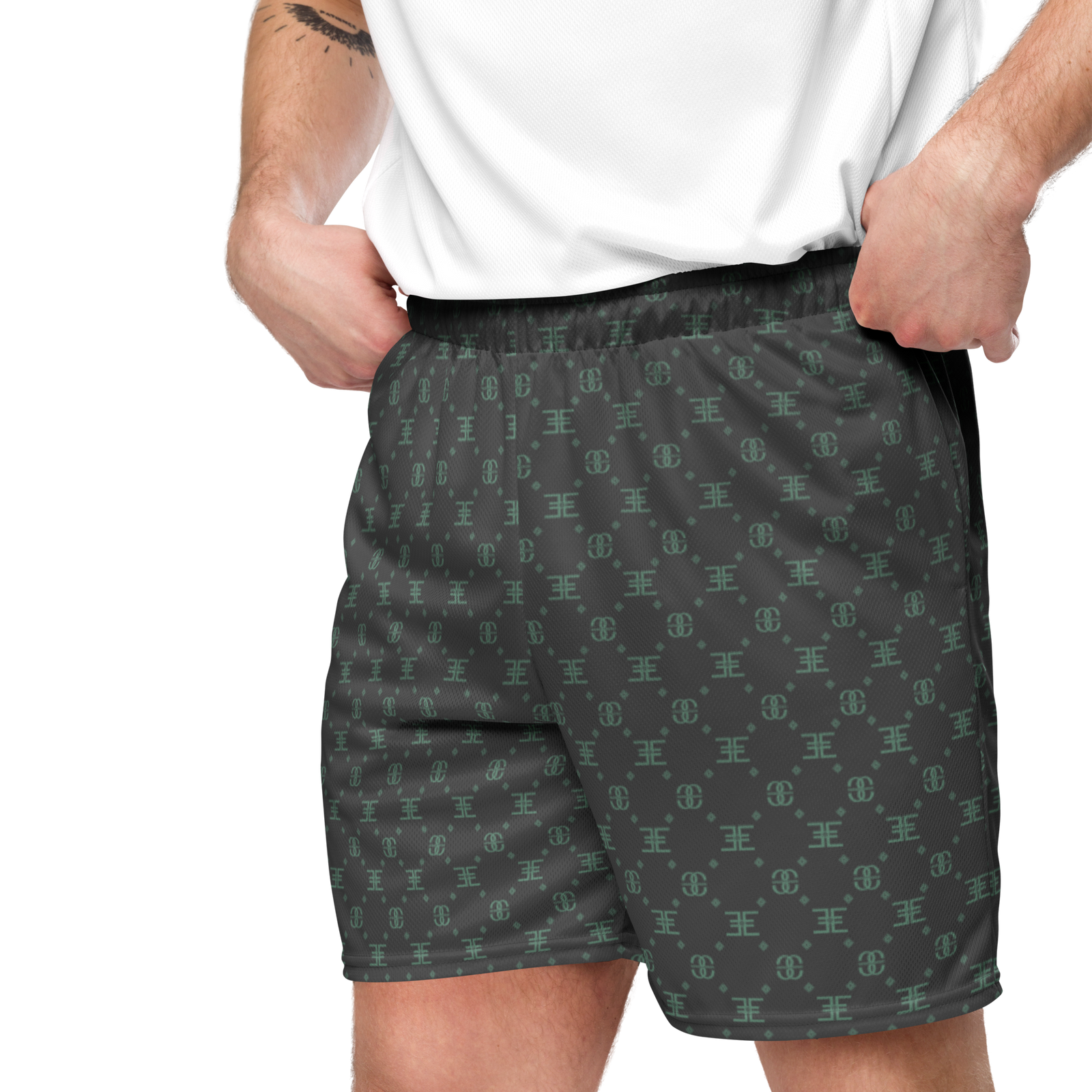 Elevasn Motion Shorts - Onyx Pattern Edition