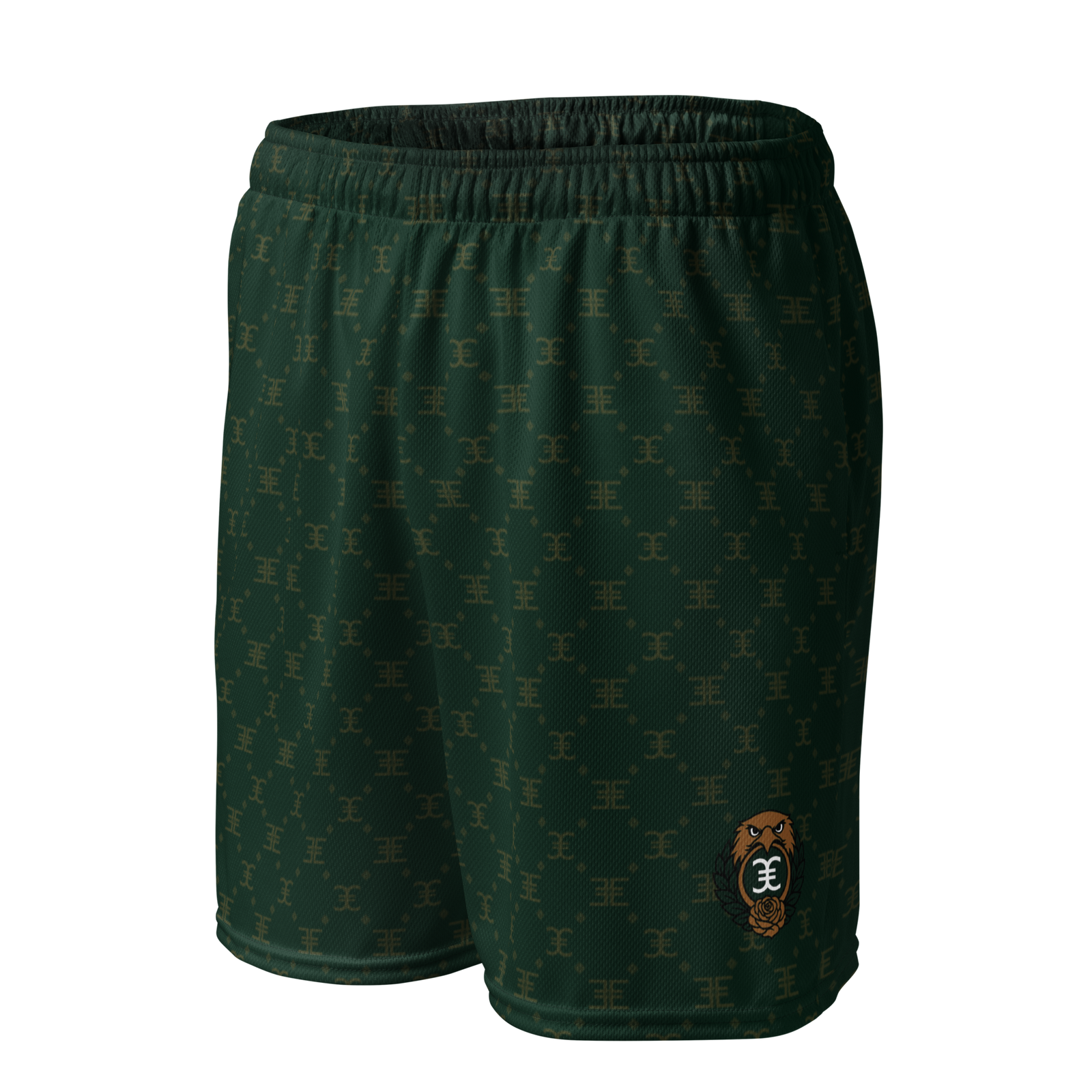 Elevasn Motion Shorts - Emerald Pattern Edition