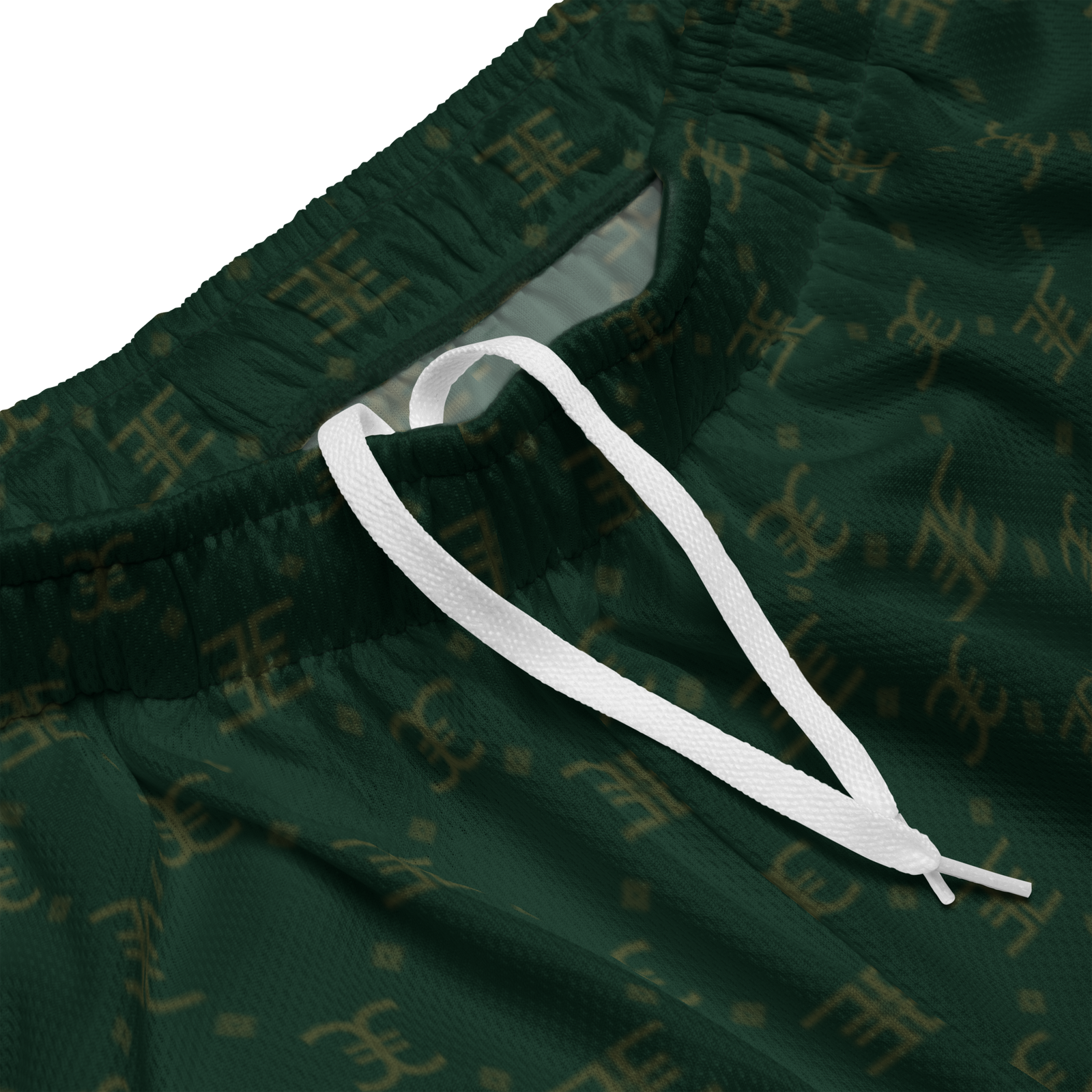 Elevasn Motion Shorts - Emerald Pattern Edition
