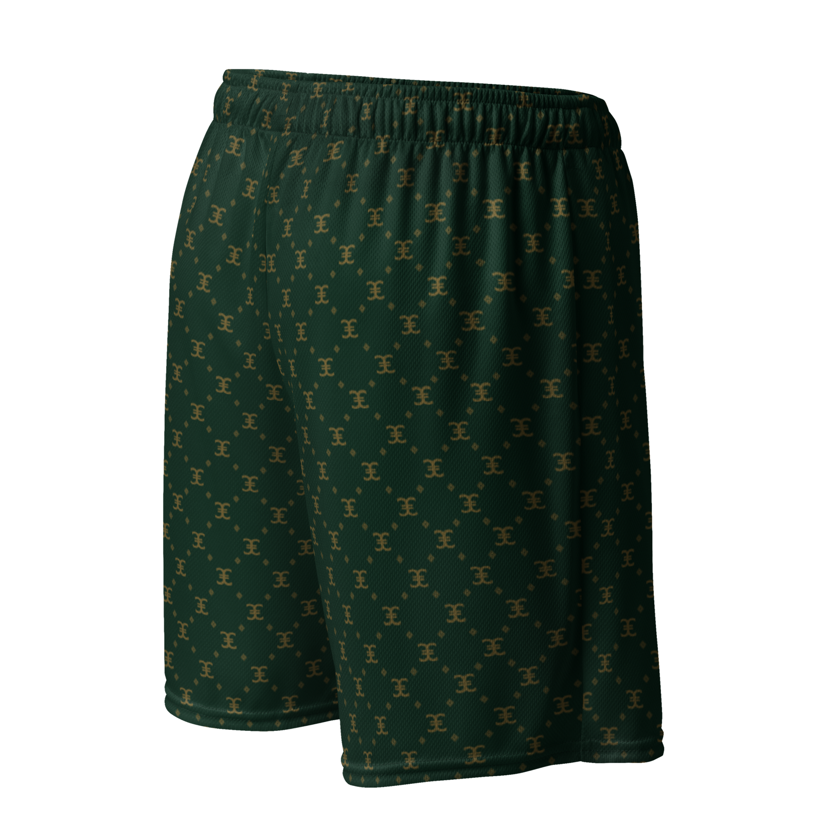 Elevasn Motion Shorts - Emerald Pattern Edition