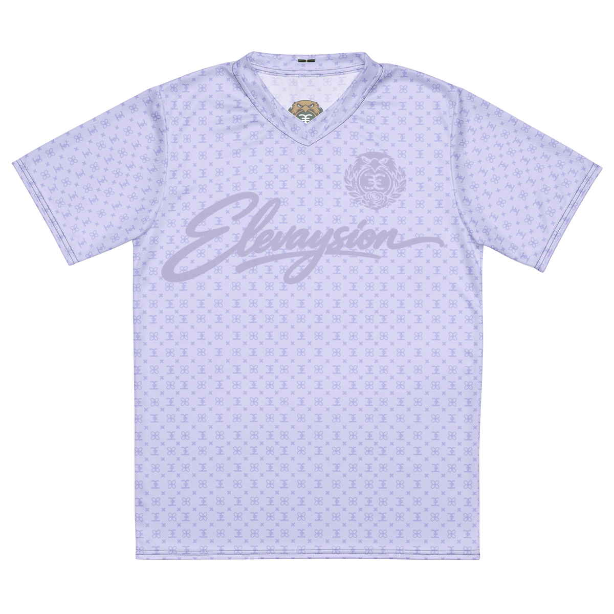 ELEVASN Aura Jersey Tee - Lavender Signal Edition
