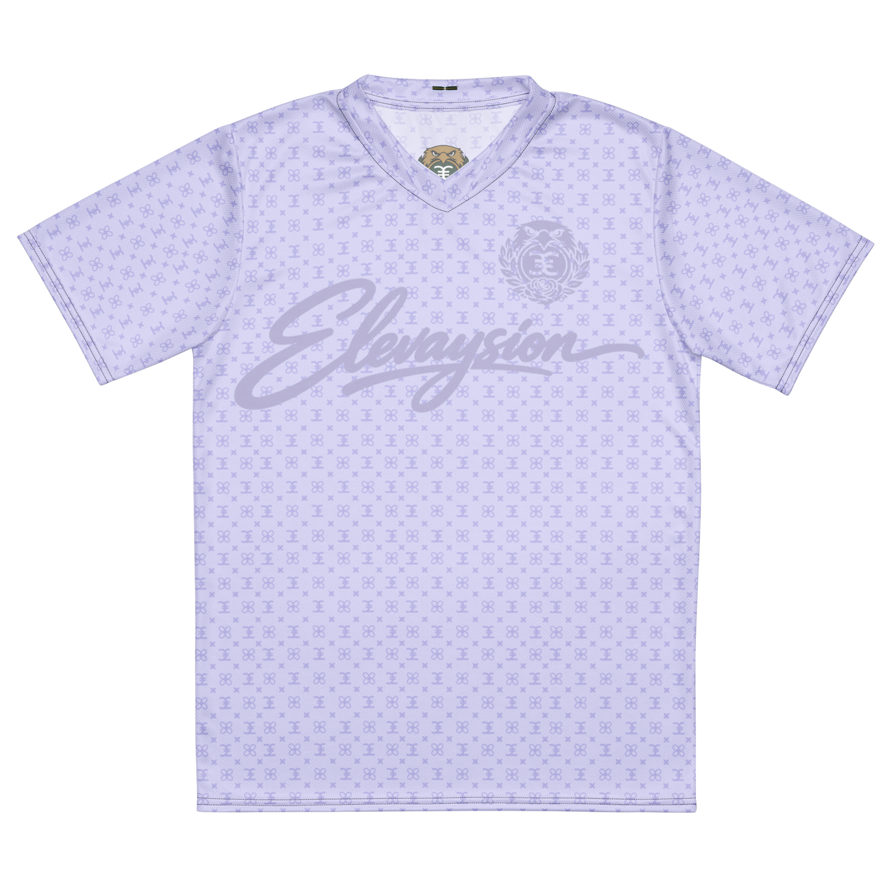 ELEVASN Aura Jersey Tee - Lavender Signal Edition