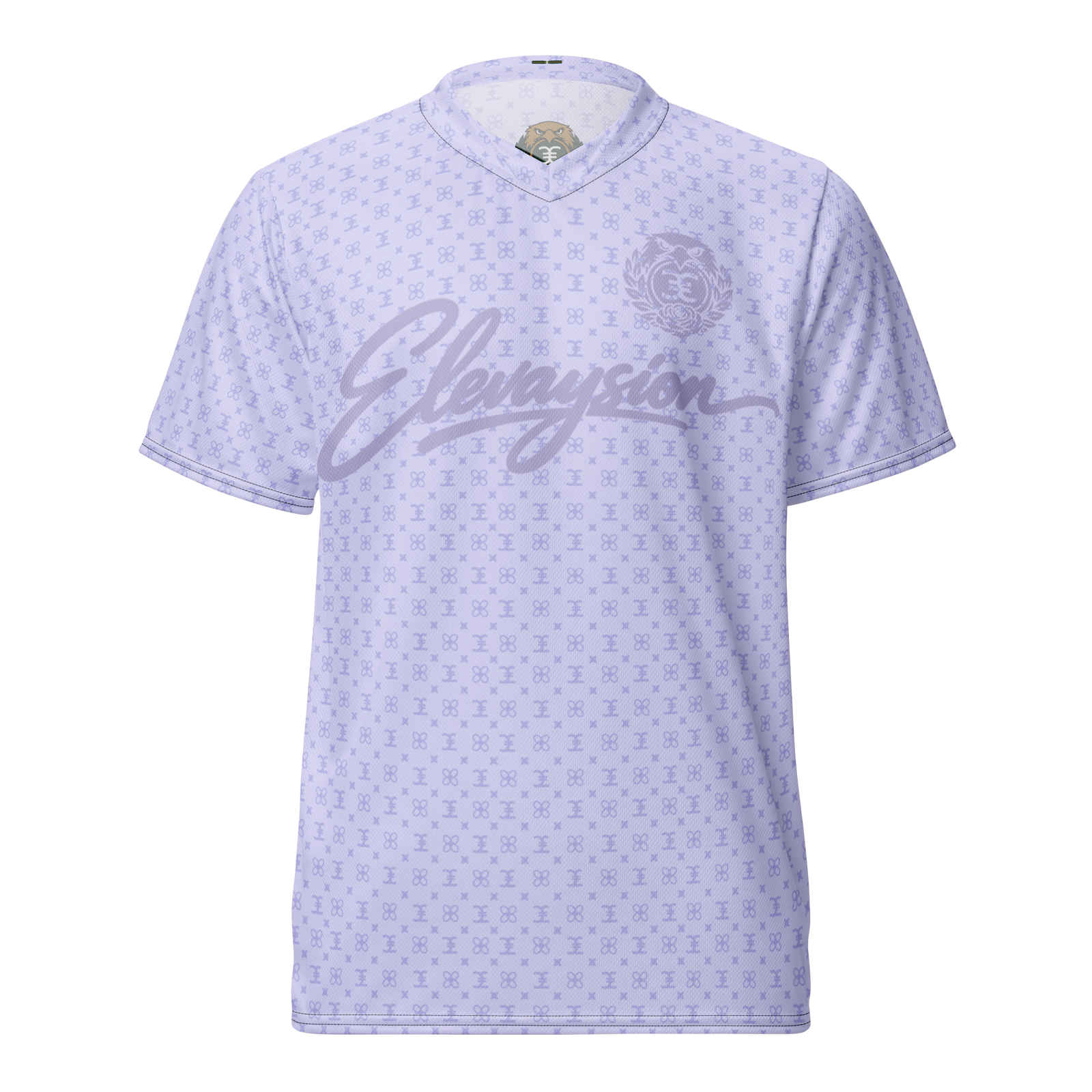 ELEVASN Aura Jersey Tee - Lavender Signal Edition