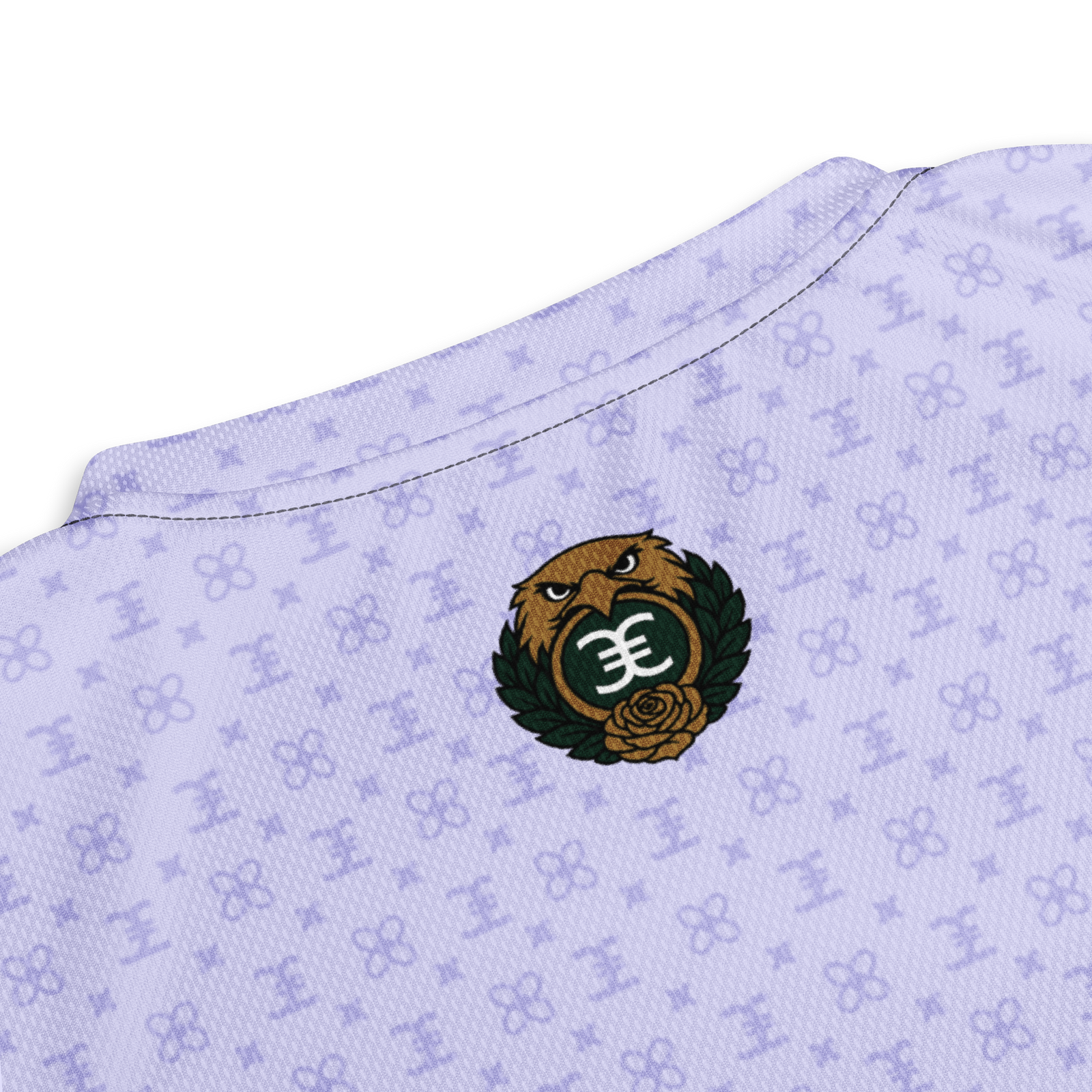 ELEVASN Aura Jersey Tee - Lavender Signal Edition