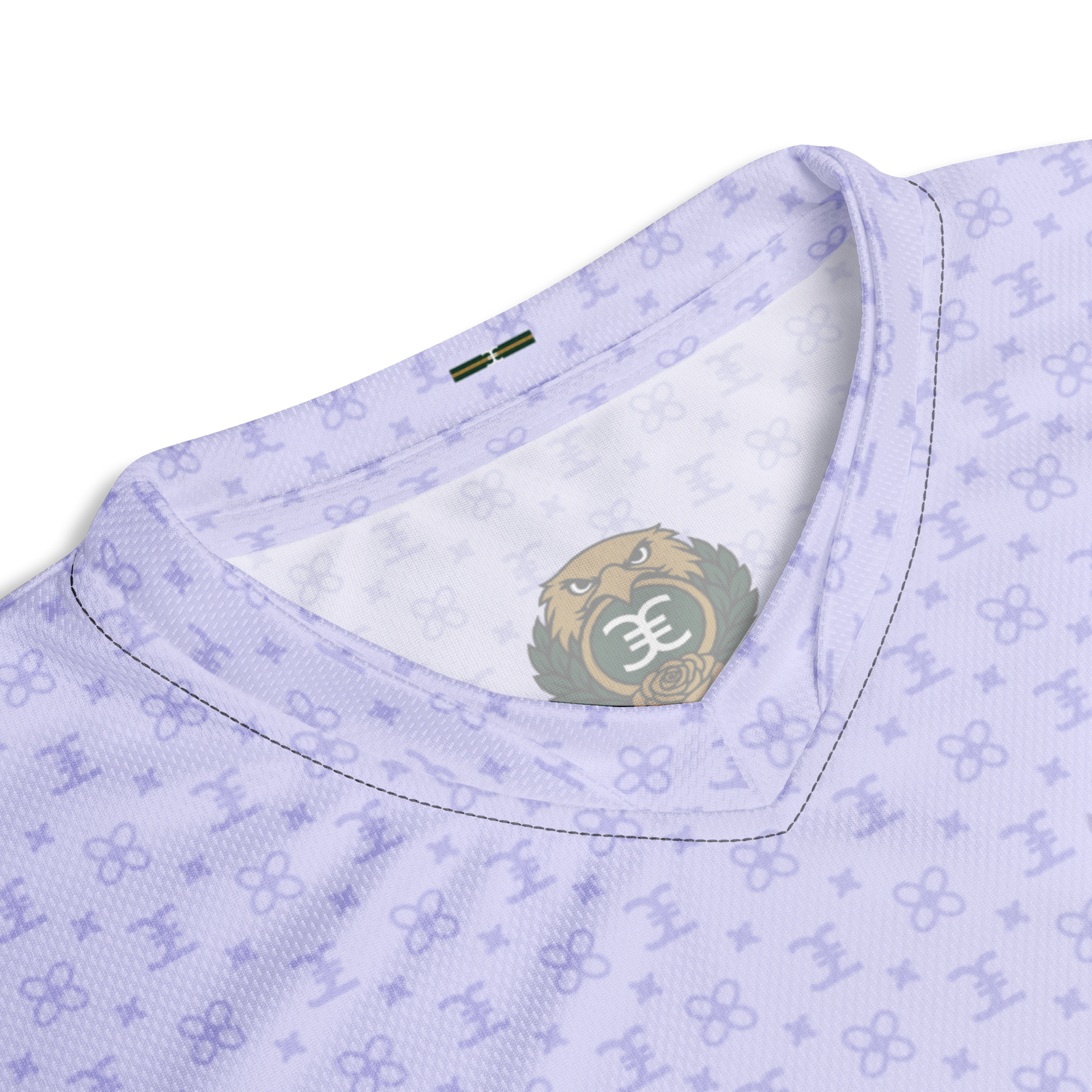 ELEVASN Aura Jersey Tee - Lavender Signal Edition