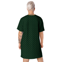 ELEVASN Axis  T-Shirt Dress - Midnight Grid