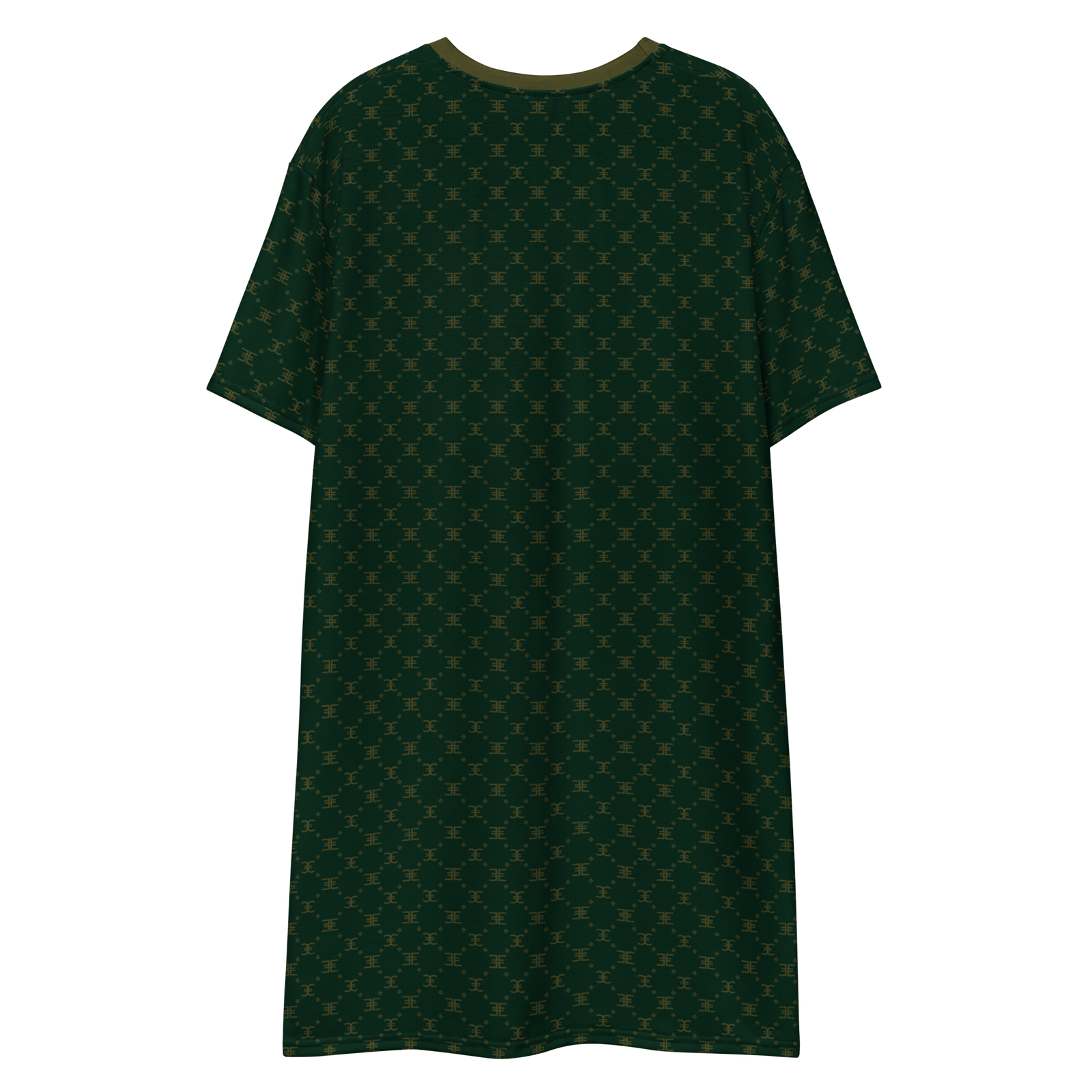 ELEVASN Axis  T-Shirt Dress - Midnight Grid
