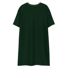 ELEVASN Axis  T-Shirt Dress - Midnight Grid