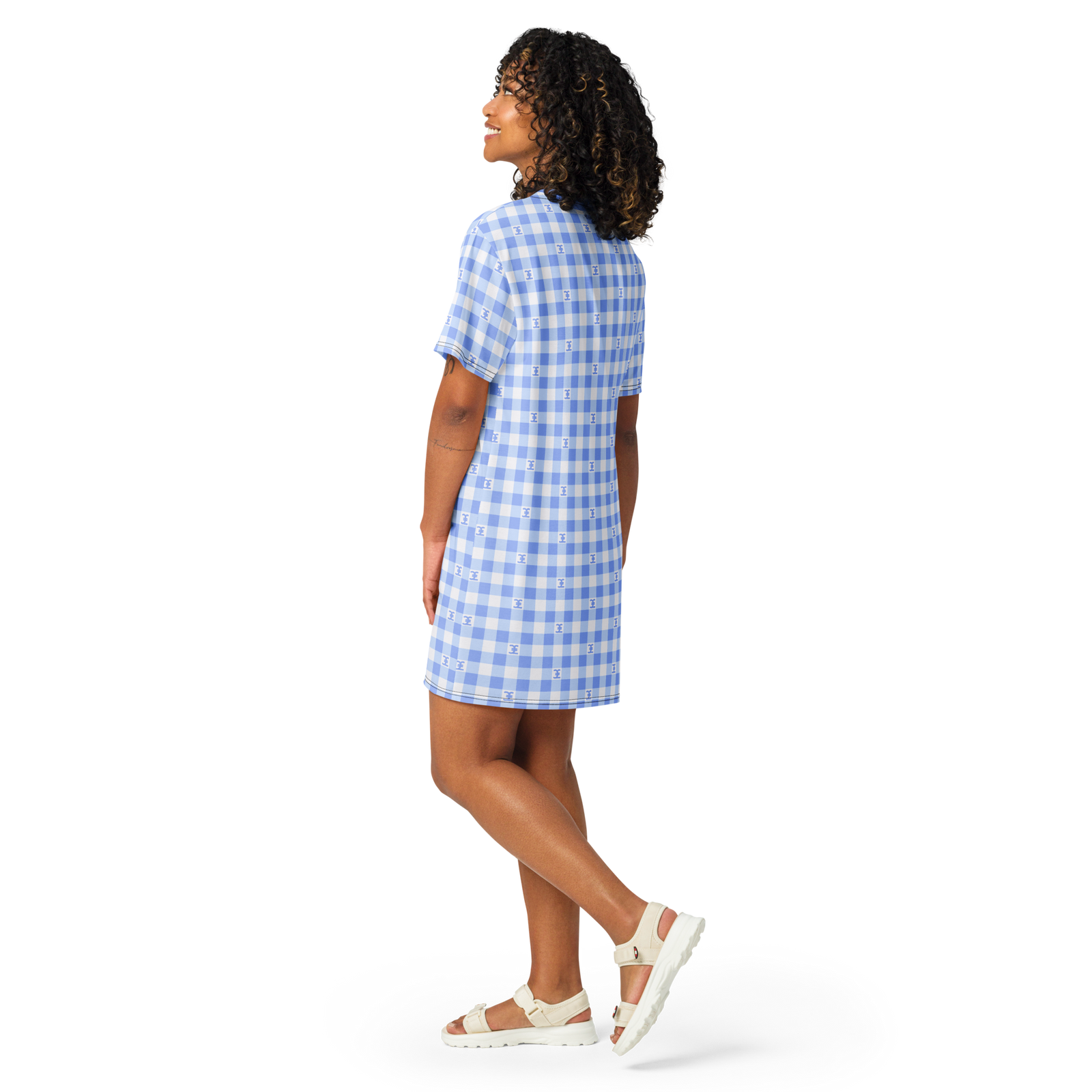 Azure Rise Signature Tee Dress - Horizon Collection
