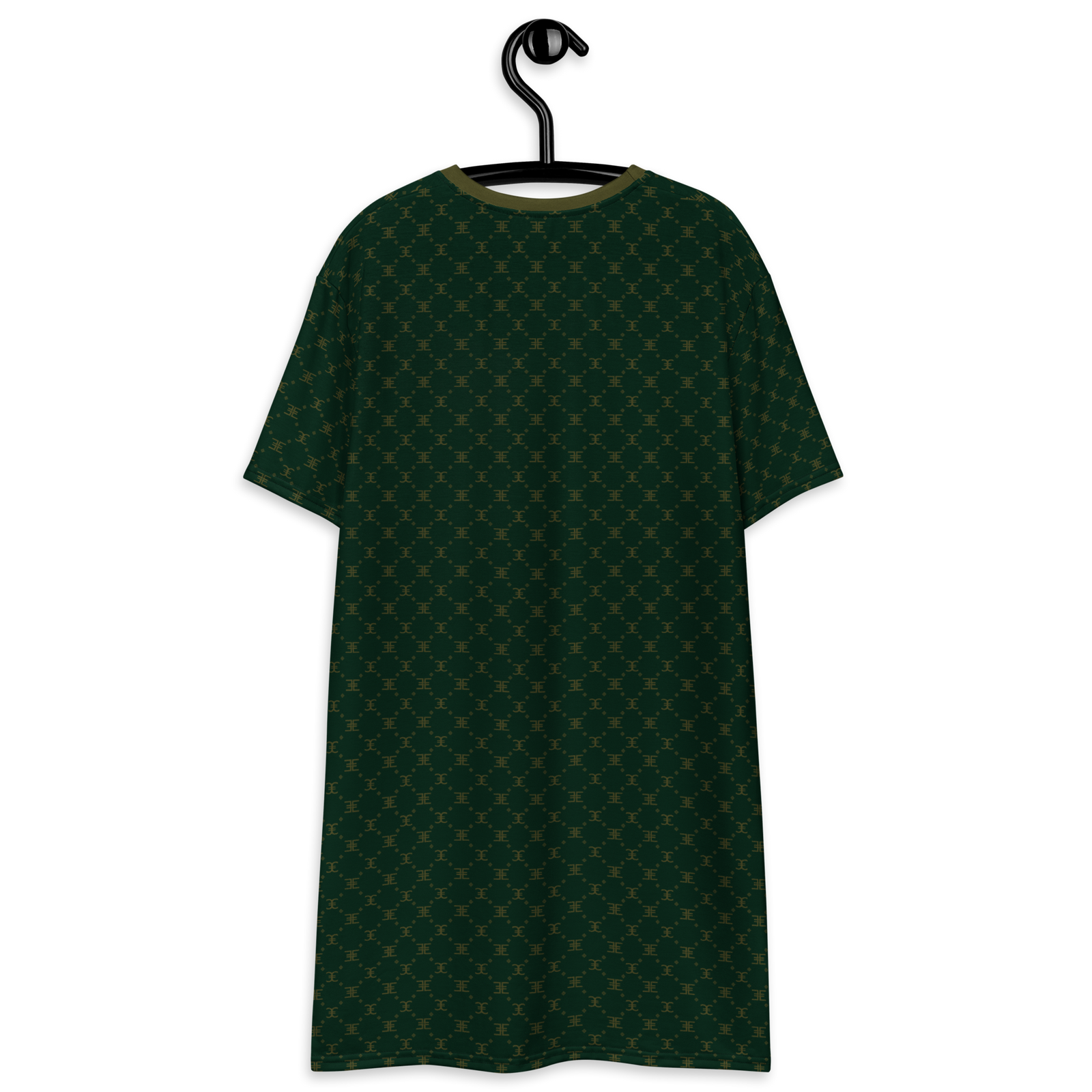 ELEVASN Signature T-Shirt Dress - Midnight Monogram