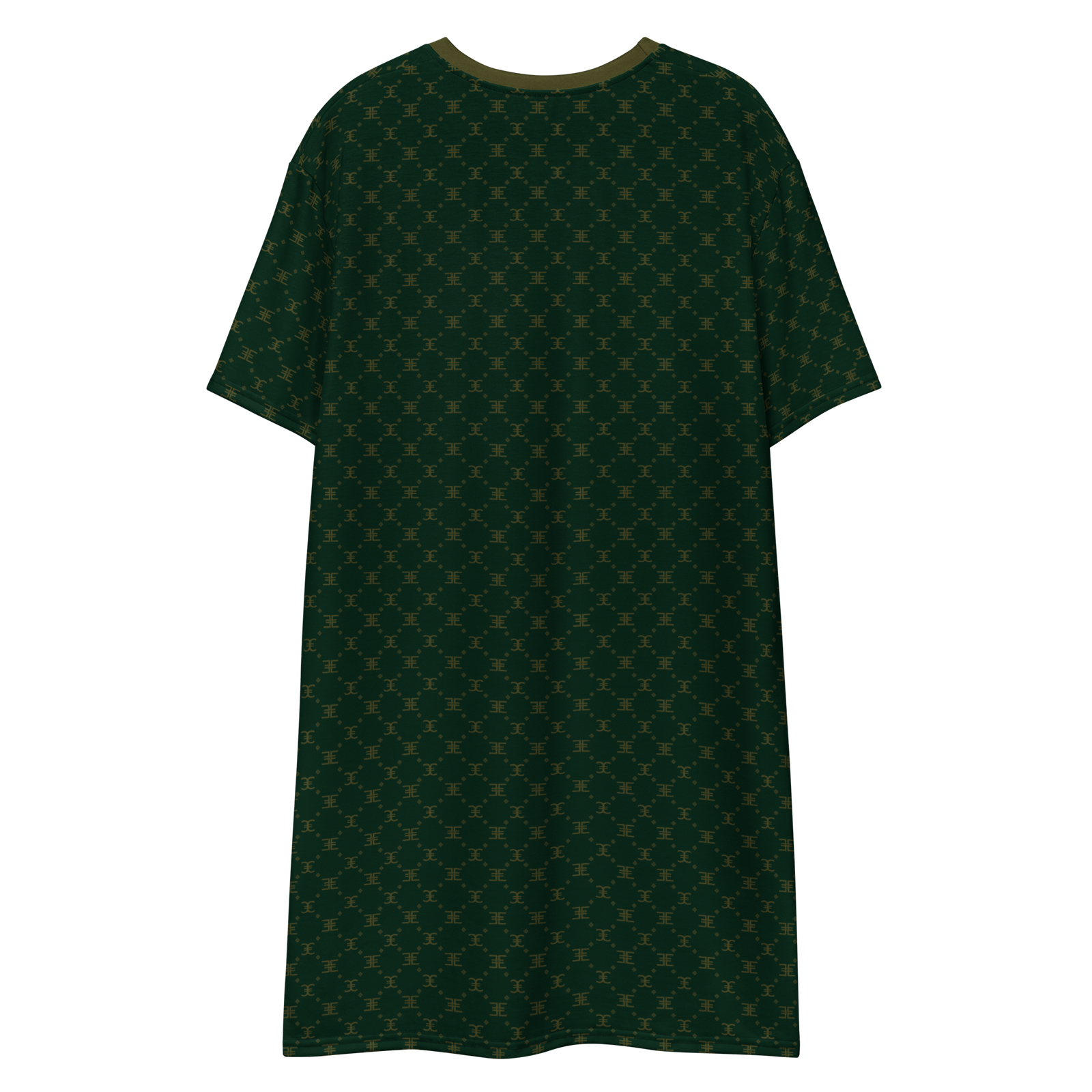 ELEVASN Signature T-Shirt Dress - Midnight Monogram