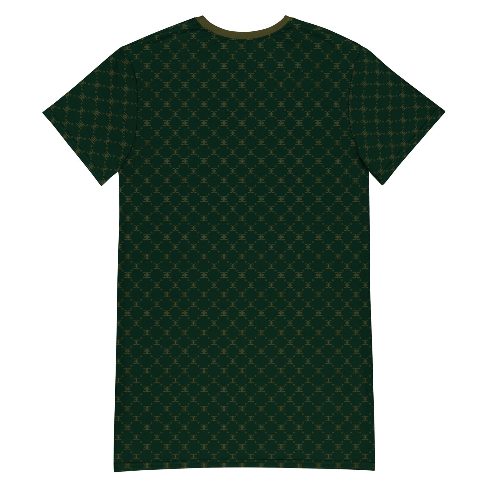 ELEVASN Signature T-Shirt Dress - Midnight Monogram