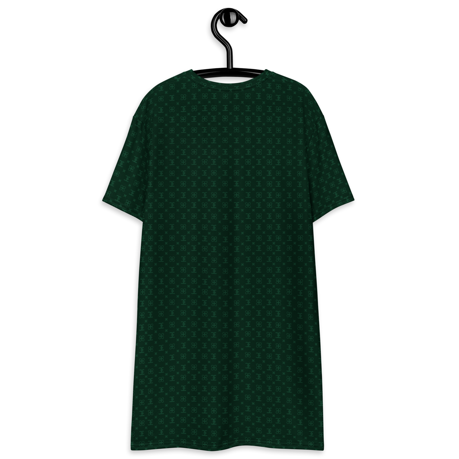 ELEVASN Axis  T-Shirt Dress - Midnight Grid
