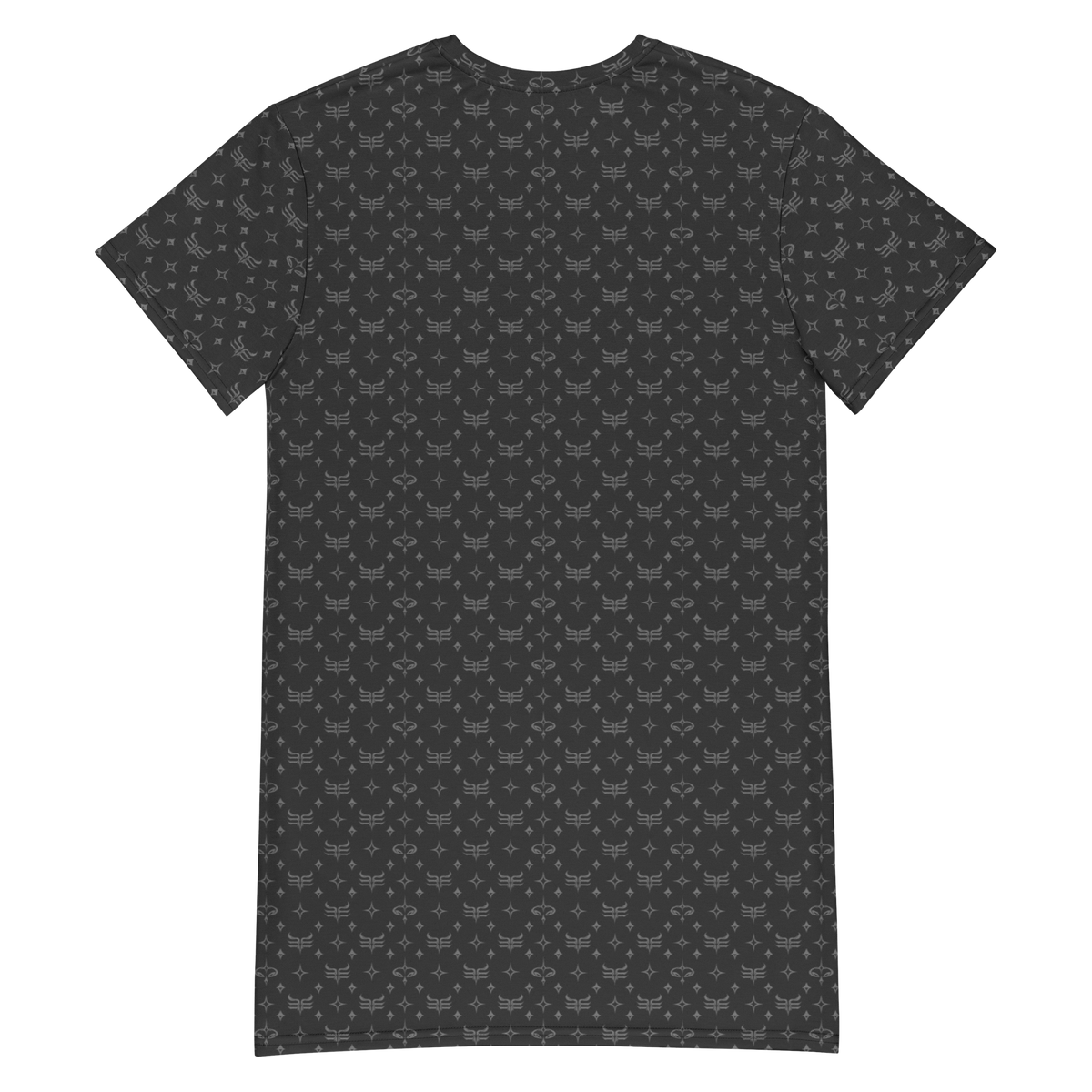 ELEVASN Axis  T-Shirt Dress - Midnight Grid