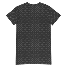 ELEVASN Axis  T-Shirt Dress - Midnight Grid