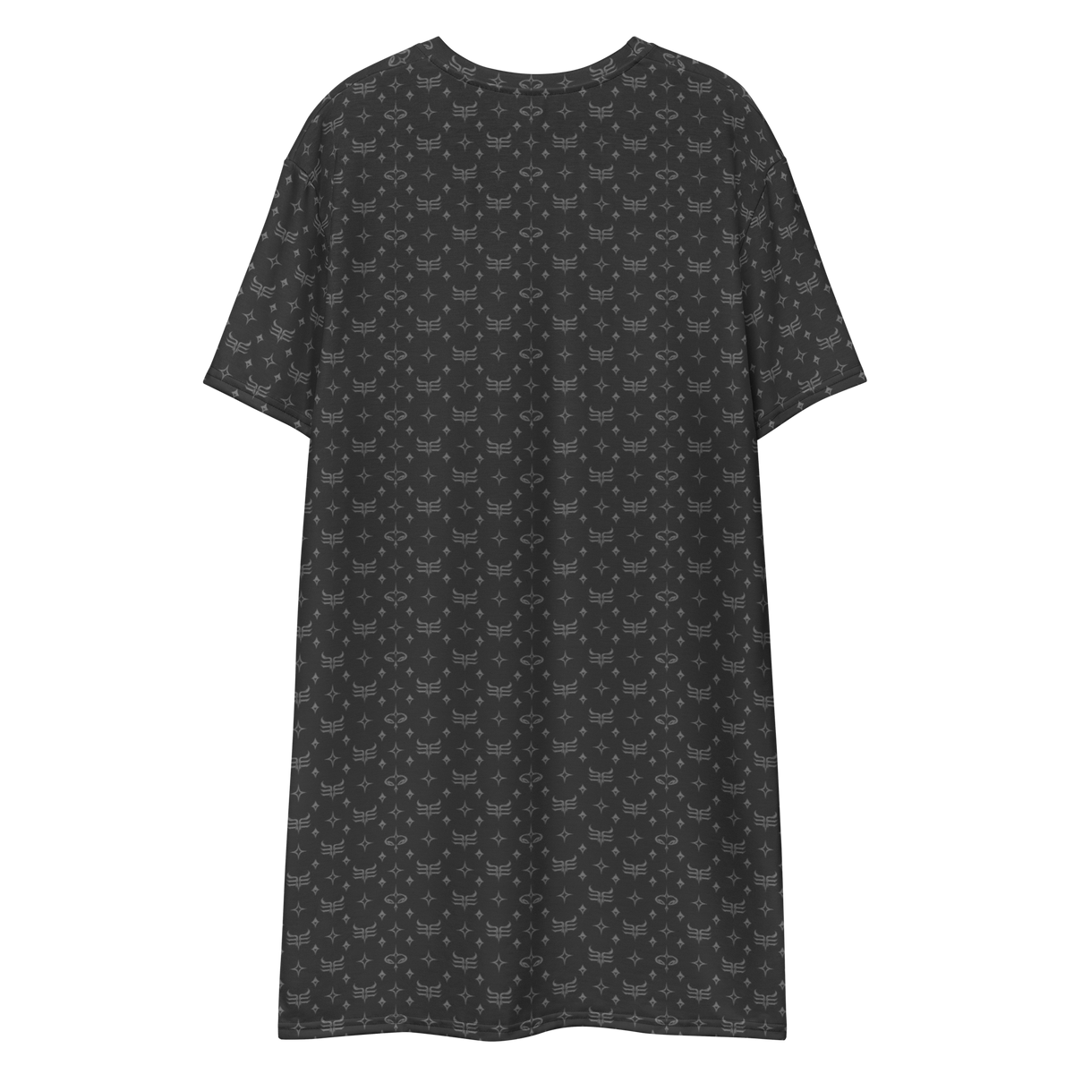 ELEVASN Axis  T-Shirt Dress - Midnight Grid