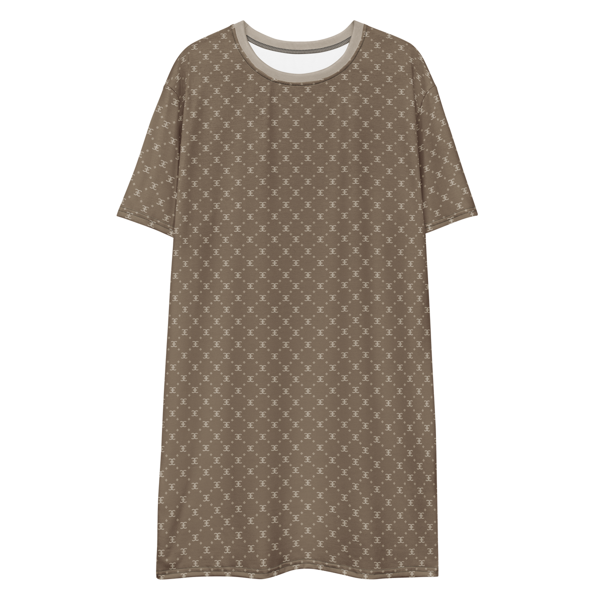 ELEVASN Axis T-Shirt Dress - Sand Link