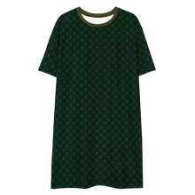 ELEVASN Axis  T-Shirt Dress - Midnight Grid